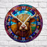 BooBoo Highland Cow Suncatcher Effect Clock